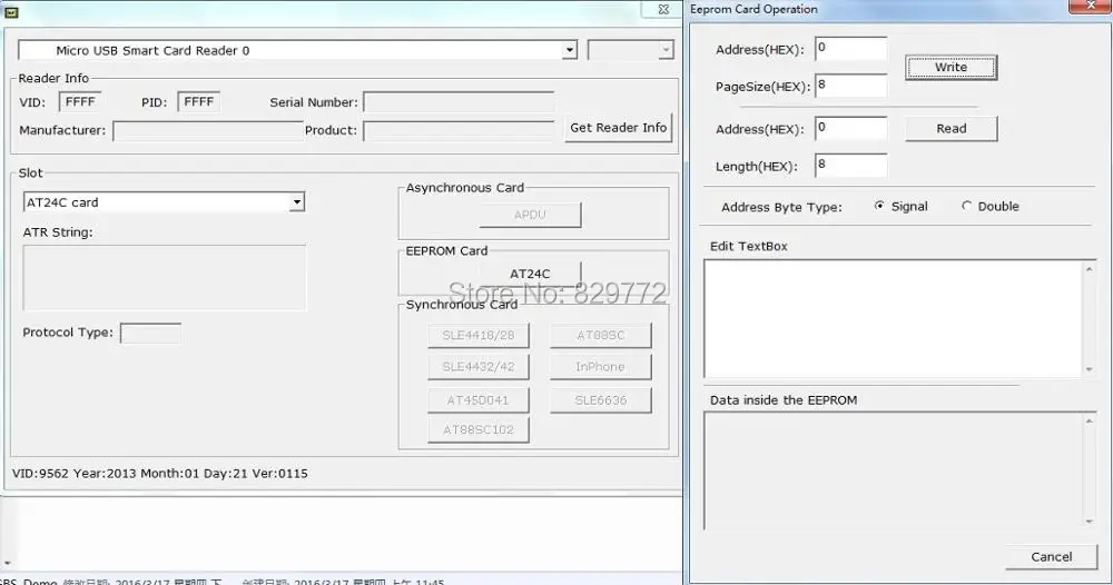 USB EMV Smart IC chip устройство для чтения карт памяти с поддержкой I2C SLE5528 SLE4442 SLE4428 SLE6636