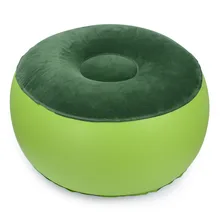 Надувное кресло прочный Баланс Портативный Открытый Кемпинг стул надувной стул подставка для ног Подушка для дома Йога