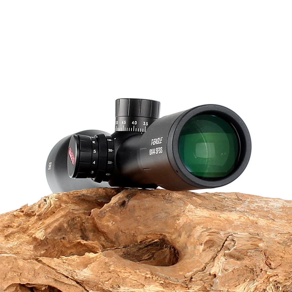 T Eagle SR 8X44 SFSS охотничьи прицелы боковые Параллакс стеклянные Выгравированные