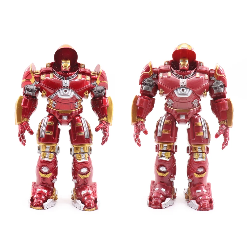 

Marvel Avengers 2 Iron Man 18CM Hulkbuster Armor Joints Movable PVC Action Figure Mark With LED Light Collection Model Toy #E