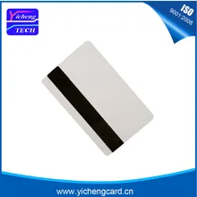 10 шт. пустой белый ПВХ Hico 1-3 карточки с магнитной полосой Пластик кредитной карты 30mil магнитных карт с печати для принтера карты