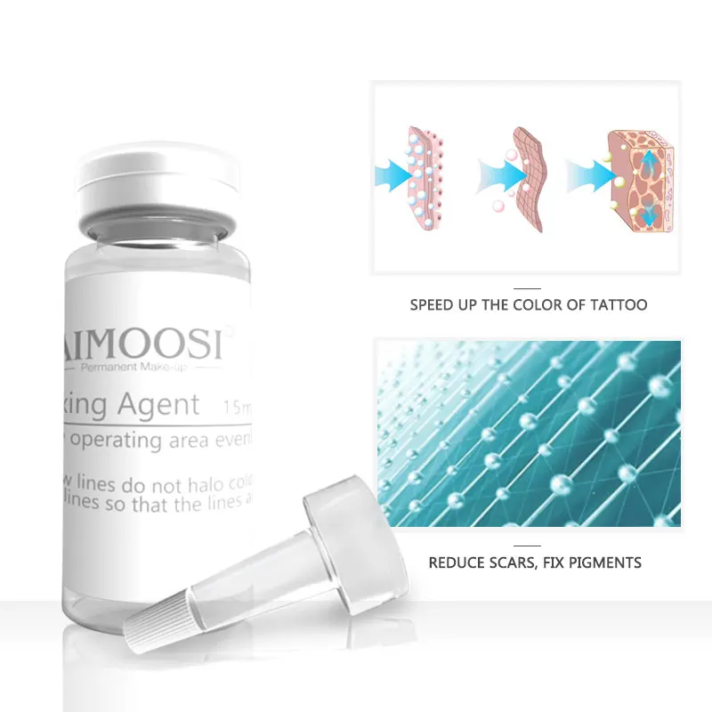 Средство для фиксации полуперманентного макияжа AIMOOSI 2 шт.|fixing agent|tattoo fixcosmetic cosmetics