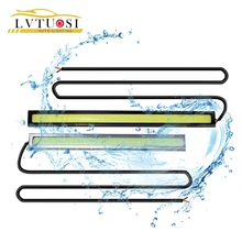 LVTUSI автомобильный-Стайлинг 14 см водонепроницаемый ультра-тонкий COB Чип светодиодный дневной ходовой светильник DIY DRL светодиодный светильник источник автомобиля Стайлинг BE