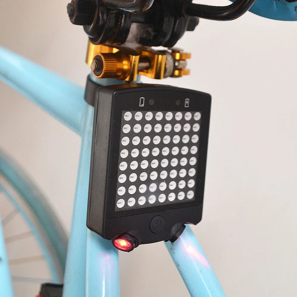Велосипедный Автоматический световой индикатор направление заднего света Зарядка USB MTB велосипедный Предупреждение безопасности