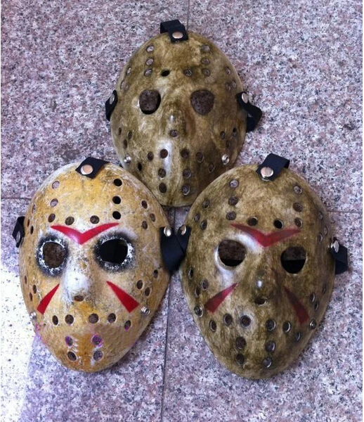 

New Black Friday NO.13 Jason Voorhees Freddy Hockey Festival Party Halloween Masquerade Mask (Adult Size) 100 Gram