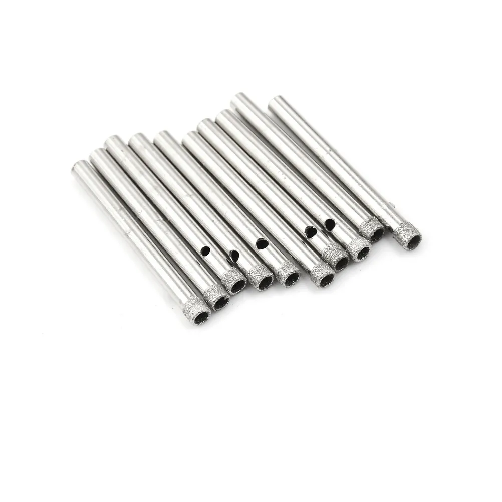 10pcs New Diamond Coated Hole Saw Granite Glass Tile Marble Core Drill Bits Drill Attachment 5mm