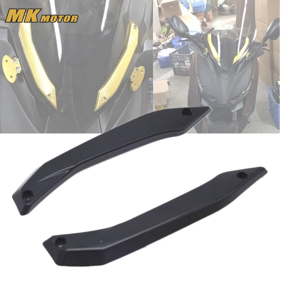 

X MAX Motorcycle For Yamaha XMAX X-MAX 250 300 2017-2018 modified Windshield Deflectors windscreens Protectors CNC bracket set