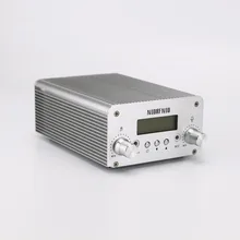 Livraison Gratuite NIOFRNIO NIO-T6A 1 w/6 w Mini Puissance Émetteur Stéréo PLL Mini Station de Radio Diffusion avec LCD affichage