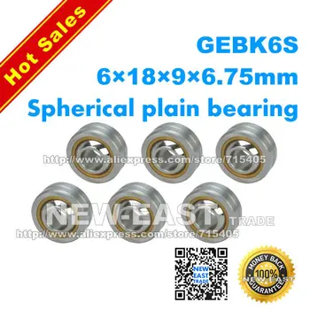 

50pcs GEBK6S radial spherical plain bearing with self-lubrication