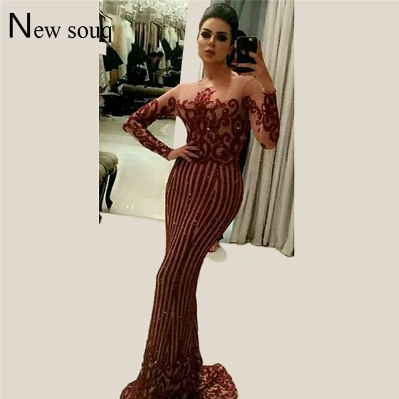 Арабский Дубай африканские вечерние платья Robe De Soiree 2019 иллюзионные Пышные