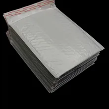 10 pieces / pack 180* 220mm white foam aluminum foil envelope express bag office packaging envelope