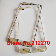 Yuyond спереди Рамки ободок ЖК-дисплей держатель с клеем Стикеры Запчасти для авто для iPhone 6 Plus 5." черный/белый