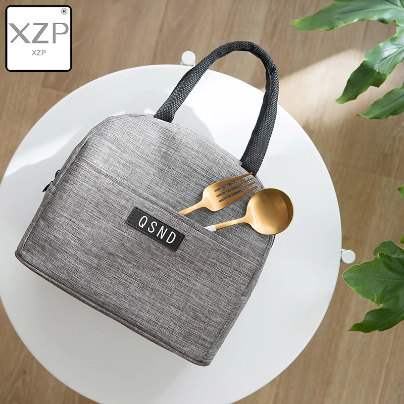 XZP Waterproof Insulated Lunch Bags Oxford Travel Necessary Picnic Pouch Unisex Thermal Dinner Box Food Case Accessories for Kid