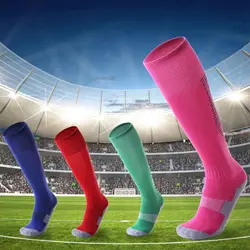 Женские мужские спортивные носки для мальчиков, мужские чулки, спортивные гольфы, футбольные носки, нескользящие спортивные носки Moss