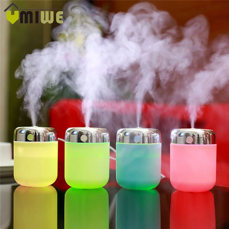 

USB Fish Humidifier Color Night Light Air Purifier Aroma Essential Oil Diffuser Mist Maker Home Office Bedroom Car Humidifier