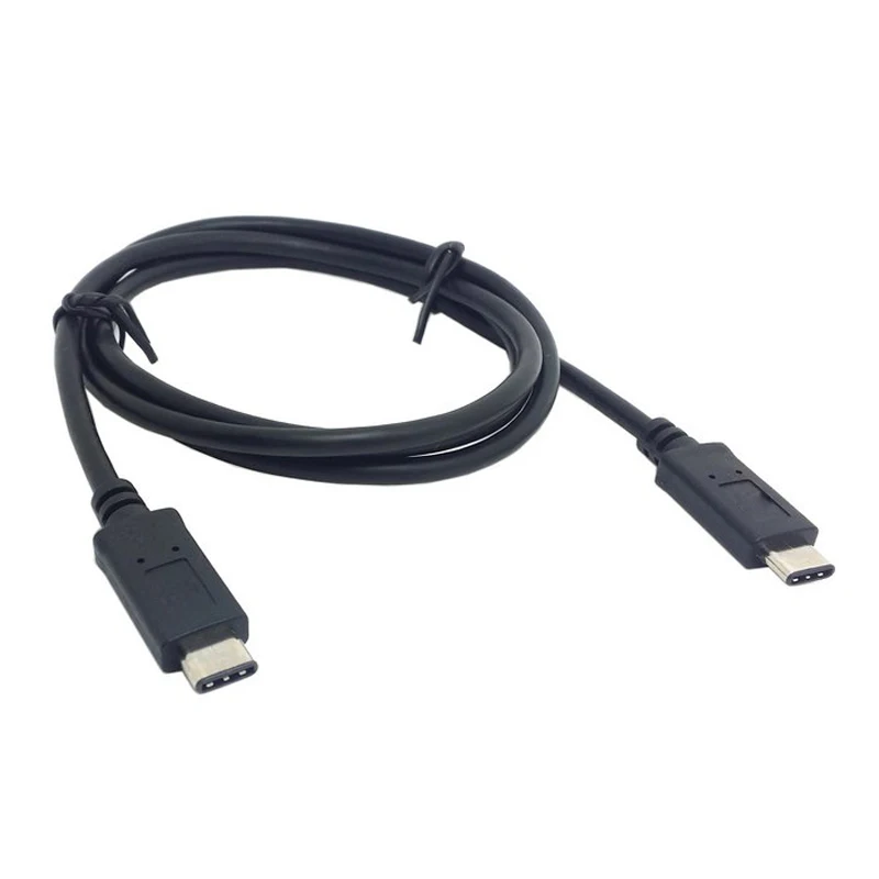 USB 3.1 Type C Male Connector to A Type Male Data Charge Cable for Macbook