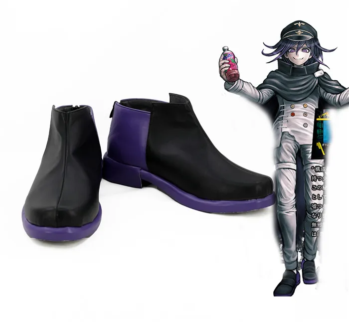 Аниме Danganronpa V3 Koukichi Ouma Kokichi косплей ботинки обувь на заказ A532|Туфли| |