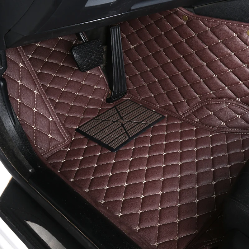 Водонепроницаемые кожаные автомобильные коврики подходят для ALFA ROMEO Giulia Mito Stelvio высокое качество коврики Нескользящие пылезащитные коврики