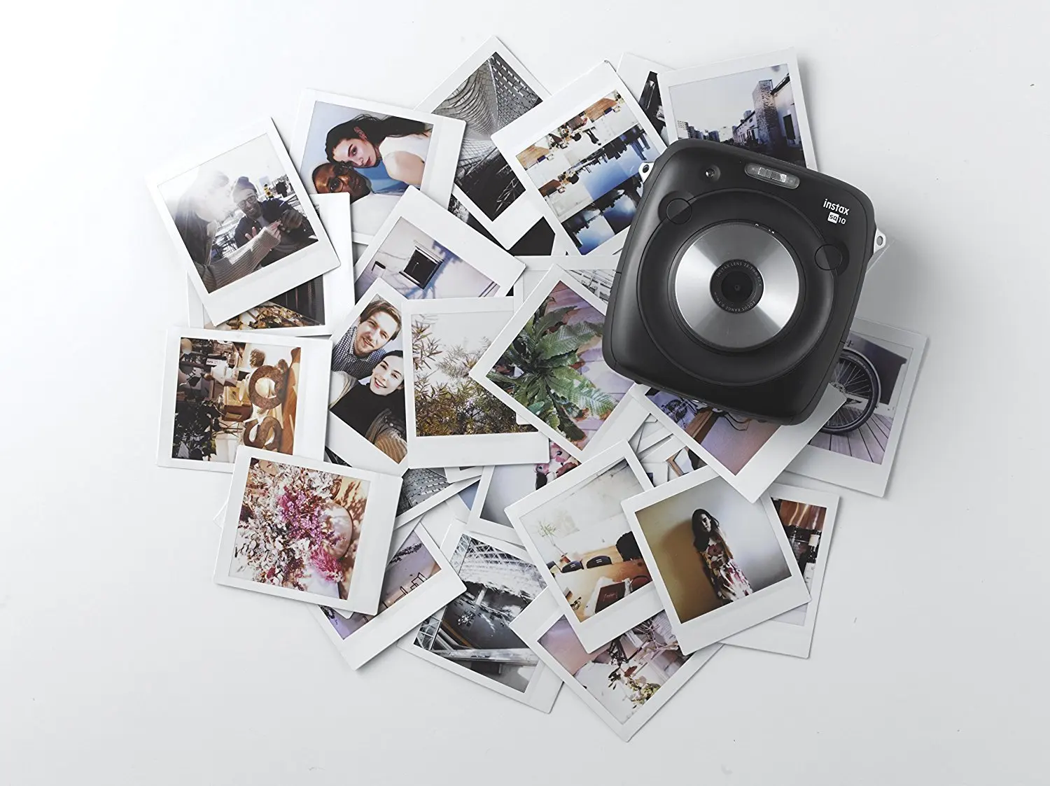 Фотопленка Fujifilm Instax SQ20 20 листов квадратная фотопленка с белыми краями для