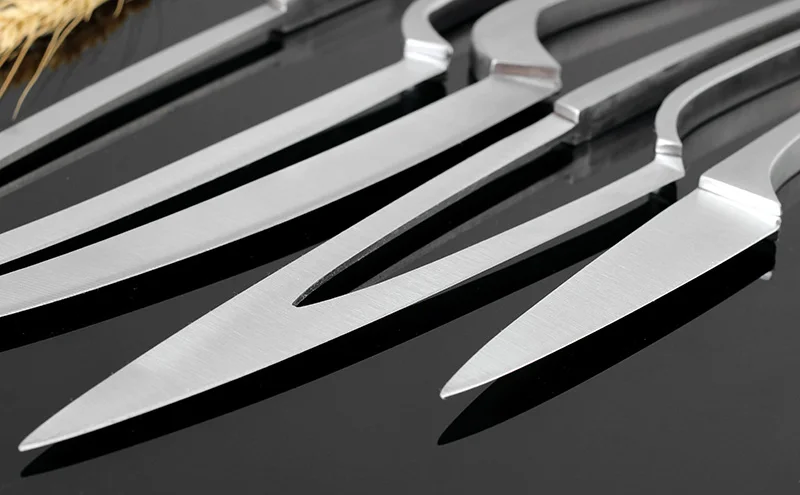  XITUO 4pcs Multi Kitchen knives Stainless steel Cascading knife combination Sets Chef knife peeler  - 32863009343