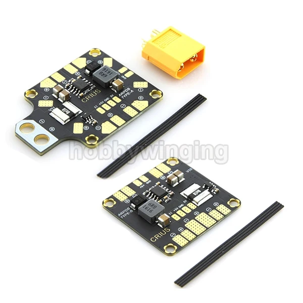 Новое поступление 2017 CRIUS ARPDB 5 3 В а 1 МГц DC PDB с BEC Type A XT60/Type B поддержка макс. 28 в 90A|pdb