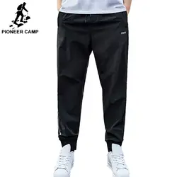 Пионерский лагерь повседневные штаны для мужчин Фитнес Спортивная Длинные мотобрюки Черный Jogger трек AXX901068