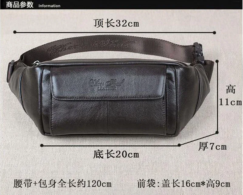 Мужские сумки из натуральной кожи поясная сумка для MaleTravel сотовый/Мобильный телефон сумка модная дорожная сумка через плечо
