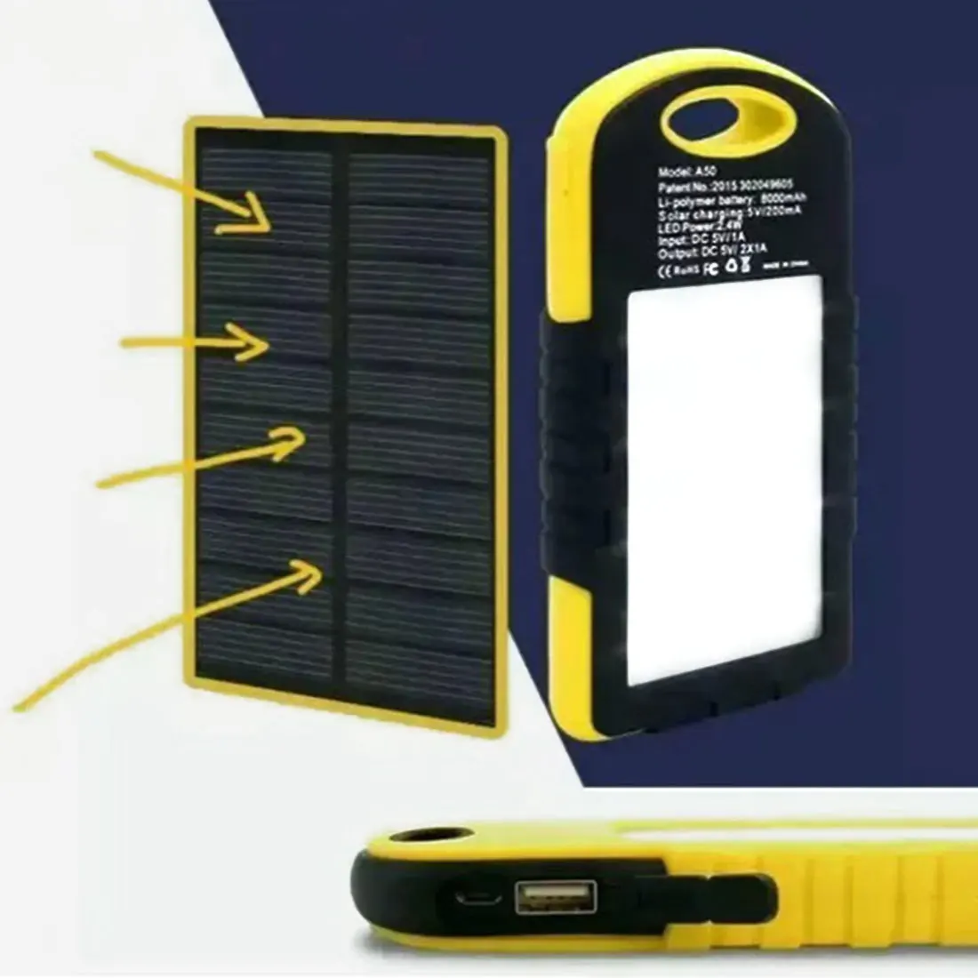 

High Quality Dual USB LED PCBA Circuit Board Solar Power Panel Home DIY Solar Panel Bank Battery DIY Home Portable Charger New