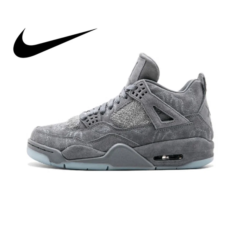 

Nike Air Jordan 4 Retro Kaws AJ4 Men's Basketball Shoes Sport Sneakers Athletic Designer Footwear 2018 New Jogging 930155-003