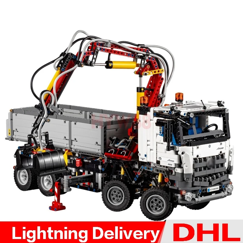 

LP 20005 2793pcs Technic series 42023 Arocs Model Building Block Bricks Boys Toy Educational Gift Legoesings toys Clone 42043
