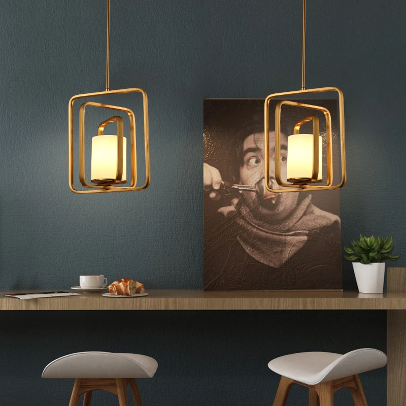 

Nordic Postmodern Designer hanging lights Restaurant Lamps Bedroom Pendant Light Bar Cafe Pendant Lights