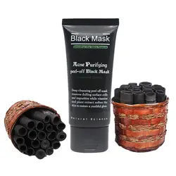 Черноголовых разрывая black маска бамбуковый уголь очищающий Отшелушивающий Маска глубокое очищение для удаления шрамы от угревой сыпи