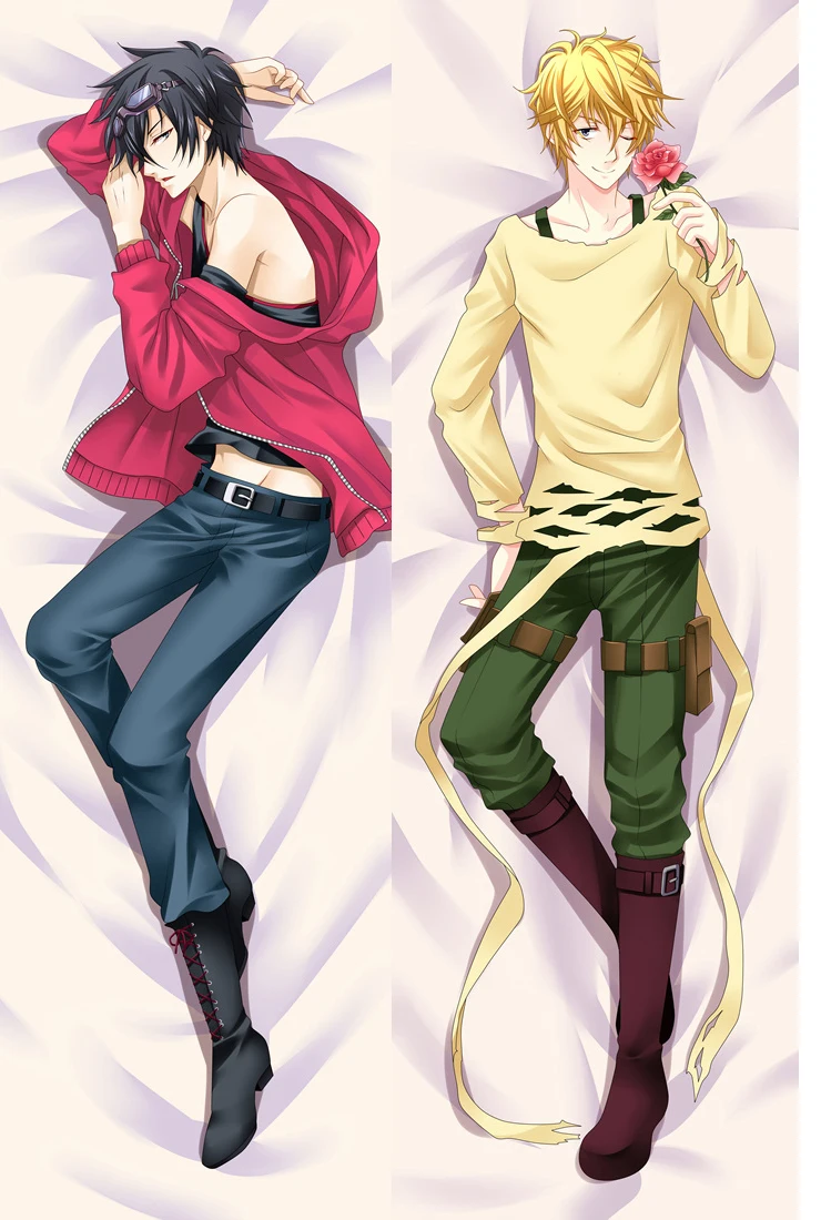 Японский аниме карнавал красивые персонажи GAREKI & YOGI otaku Dakimakura наволочка для