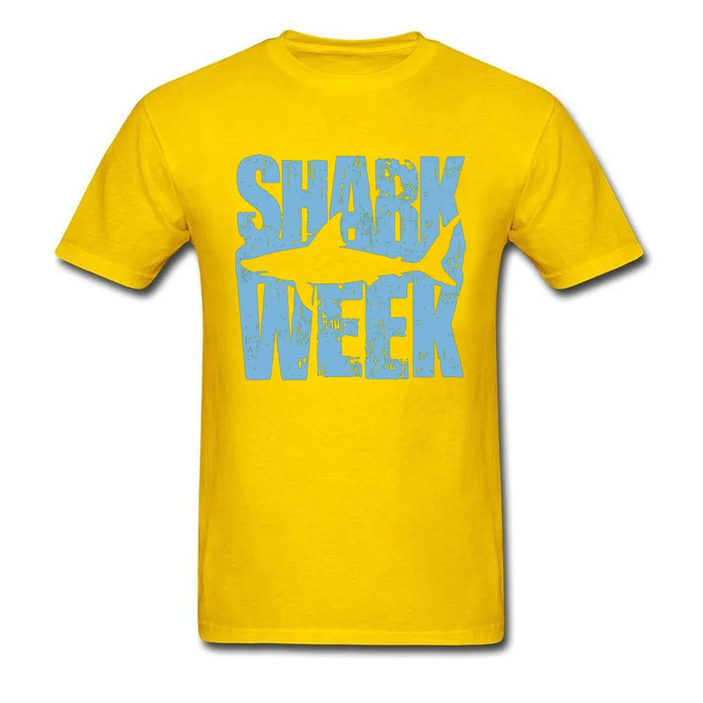 Крутая Мужская футболка с надписью Shark Week синяя черная гранж рок для парня одежда