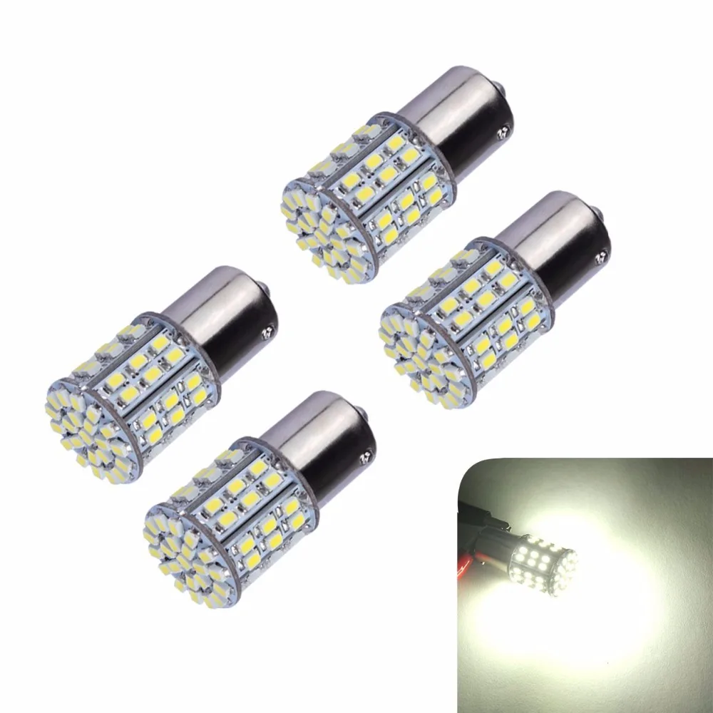 4 светодиода Lampadas Re 64 1156 (1 поло) P21w Torpedo Pingo Ultra Brilho Branca Anx Leds/ Placa Teto Cortesia | Автомобили