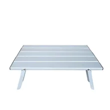 Picnic Folding Aluminium Alloy Table BBQ Hiking Outdoor Table Adjustable Table Park Camping Portable Ultra-light Desk LY142