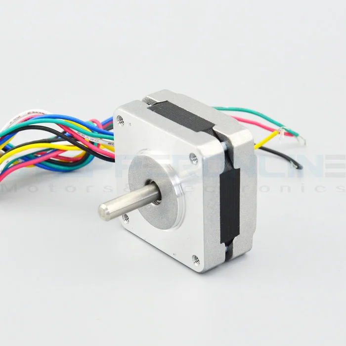 

Nema 16 Stepper Motor Unipolar 2 Phase 8Ncm(11.3oz.in) 0.5A step motor Small Size 39x39x20mm for 3D Printer