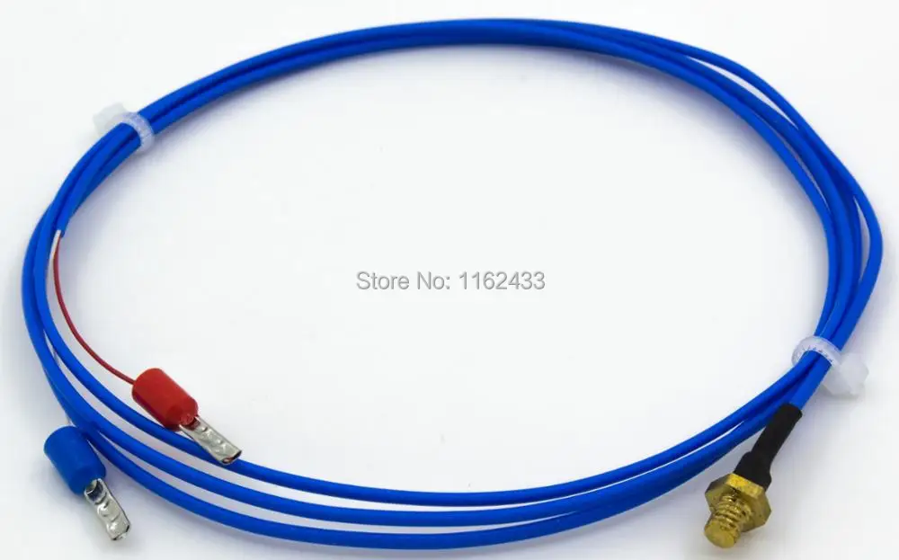 uxcell K Type Thermocouple Temperature Sensor Probe for 3D Printer 3 Meters Cable M3 Thread
