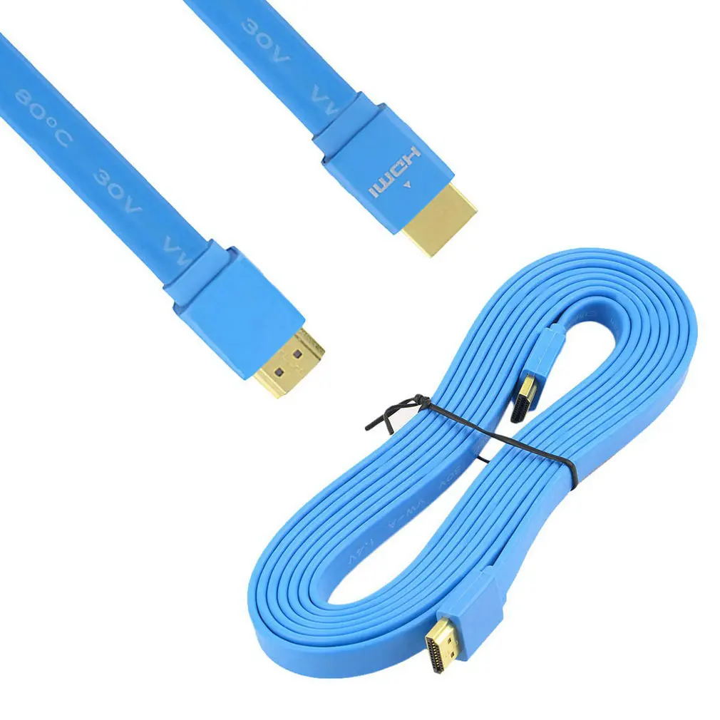 Профессиональный кабель HDMI 1,5 м/3 м/5 м позолоченный штекер 1080P 3D для HDTV компьютера Android tv кабель Кабо HDM высшее качество