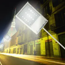 Новое прибытие 15 светодиодный солнечный свет солнечной энергии датчик сада Освещение дома Путь Настенный точечный светильник