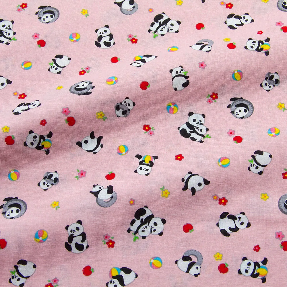 

50cm*110cm Japanese Cosmo Printed Cotton Fabric Patchwork Fabric Panda B