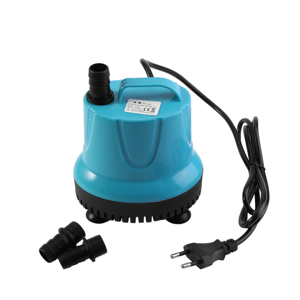 

Hot 25w/35w Water Submersible Pump Fish Tank Water Pump Good Insulation For Aquarium Pond With EU Plug