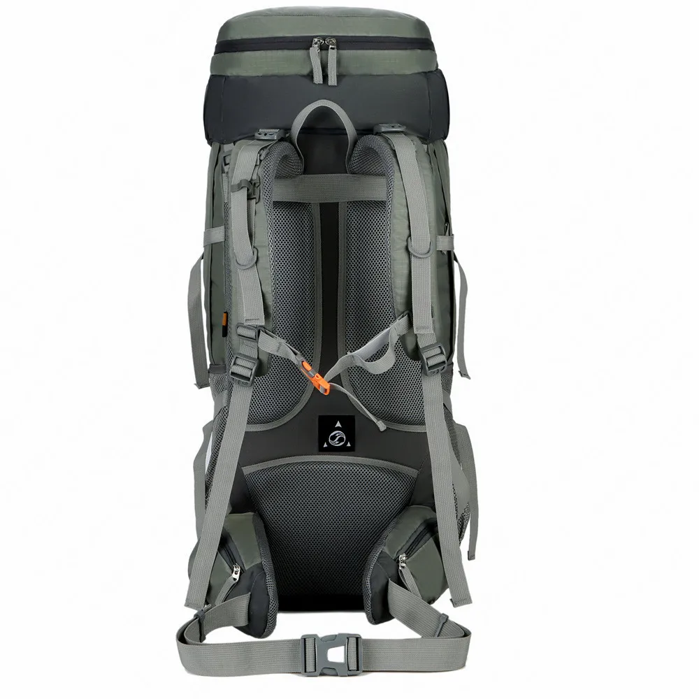 75L Открытый походный рюкзак, рюкзак из алюминиевого сплава с внешней рамой, спортивный рюкзак из нейлона, водонепроницаемый рюкзак для путешествий