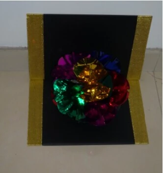 

Flower Ball From Board Flower Plate(34*23cm) Magic Tricks Flower Appearing Magia Magician Stage Gimmick Props Illusions Comedy