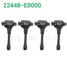 4 шт. OEM 22448-ED000 катушки зажигания для Nissan Altima sentra Cube Rogue UF-549, 1788369, 22448-JA00A, 22448ED000