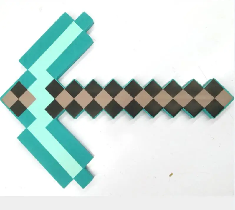 Купить 2016 Майнкрафт игрушки Майнкрафт Minecraft пены алмазный меч ...