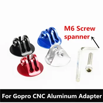 

For Go pro Accessories Aluminum Bicycle Headset Top Cap Mount Adapter With Screw For Gopro Hero2018 Hero7 6 5 Hero 4 4s 2 3 3+