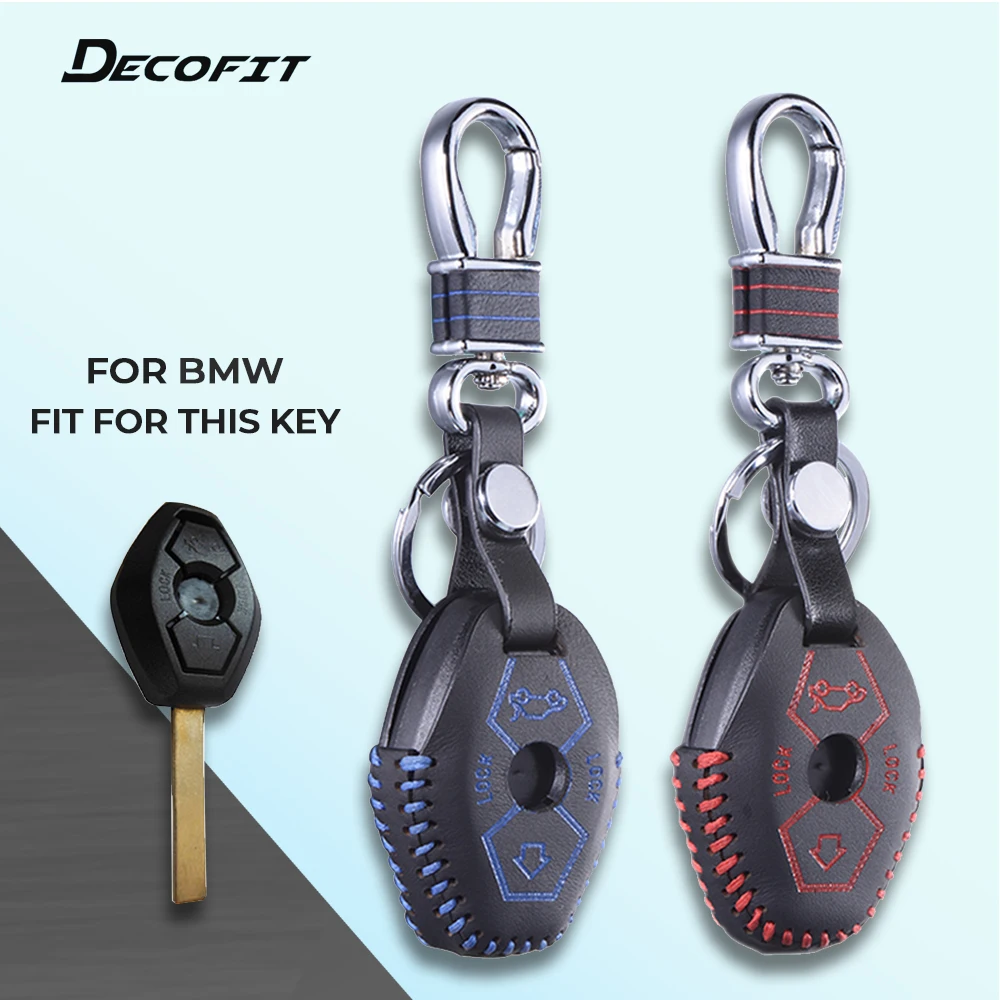 Кожаный чехол для ключей BMW X3 X5 Z3 Z4 3 5 7 серии E38 E39 E46 E83 M5 325i брелока Дистанционного