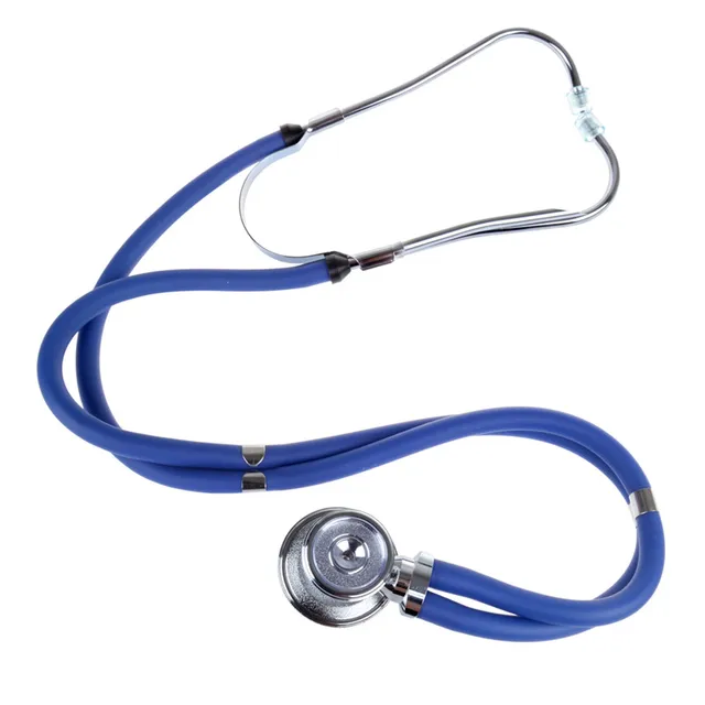 100 brand new double dual head functional professional stethoscope