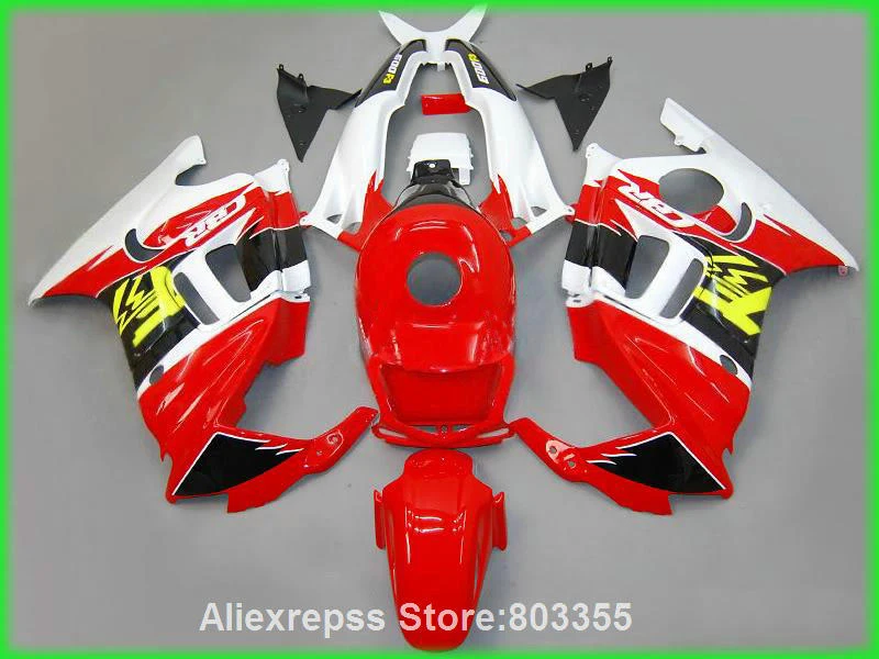 Красочный комплект обтекателей для Honda CBR 600 f3 1996*1995 Обтекатели cbr (красный желтый) обтекатель 95 96 xl65|fairing kit|fairing